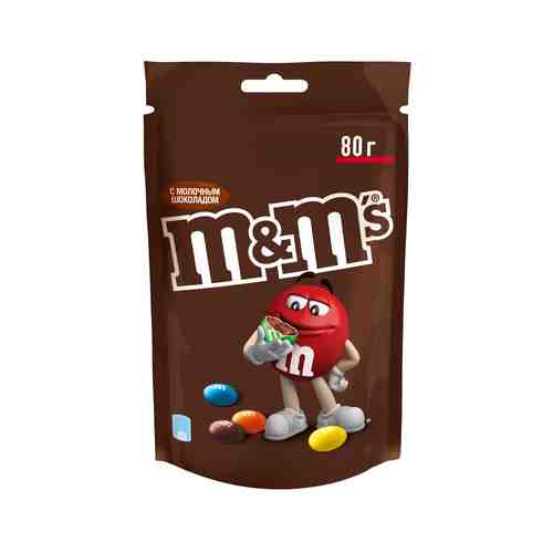 Драже M&Ms Шоколадный 80г арт. 101152548