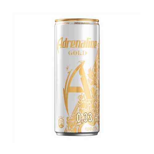 Энергетический Напиток Adrenaline Gold White 0,33л ж/б арт. 101128767