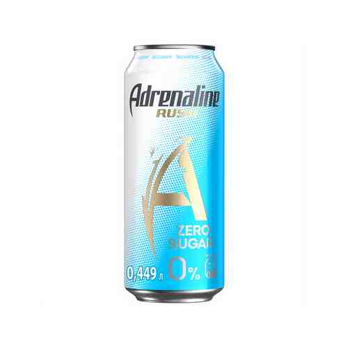 Энергетический Напиток Adrenaline rush без Сахара 0,449л ж/б арт. 101126059