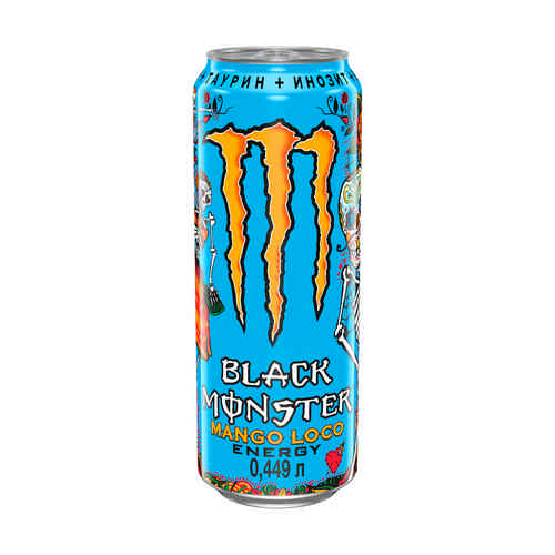 Энергетический Напиток Black Monster Манго Локо 0,449л ж/б арт. 101003825