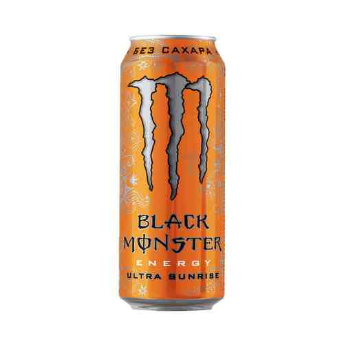 Энергетический Напиток Black Monster Ultra Sunrise 0,449л ж/б арт. 101146156