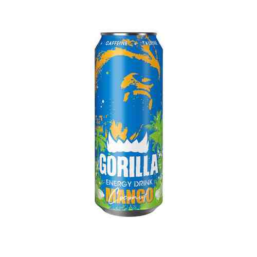 Энергетический Напиток Gorilla Манго-Кокос 0,45л Ж/Б арт. 101089884