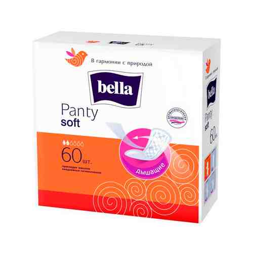 Ежедневные Прокладки Bella Panty Soft 60шт арт. 100065004