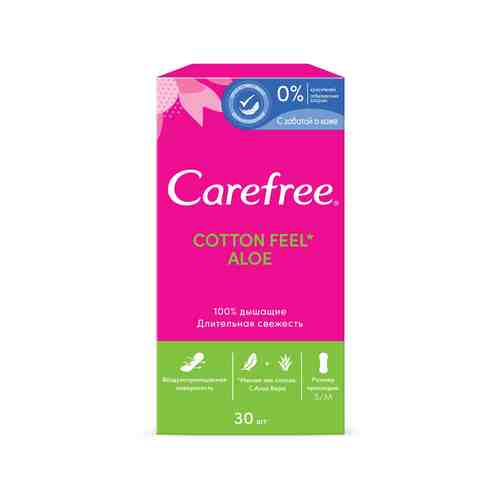 Ежедневные Прокладки Carefree Cotton Feel Flexform 30шт арт. 101214729
