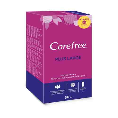 Ежедневные Прокладки Carefree Plus Large 36шт арт. 101214737