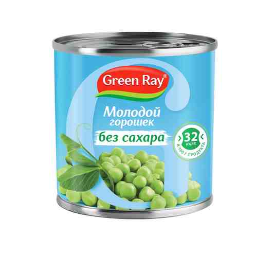 Горошек Green Ray Зеленый без Сахара 425мл арт. 101172750