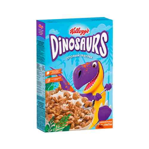Готовый Завтрак Dinosaurs Карамельные Лапы 220г арт. 101005871