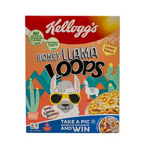 Готовый Завтрак Kellogg's Медовые Колечки Loops 330г арт. 101122779