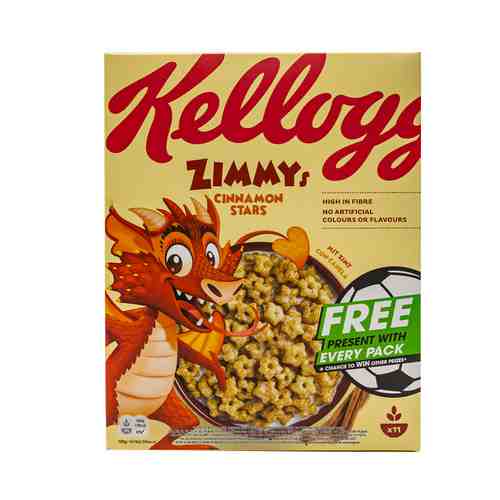 Готовый Завтрак Kellogg'S Звездочки с Корицей Zimmy'S 330г арт. 101122808