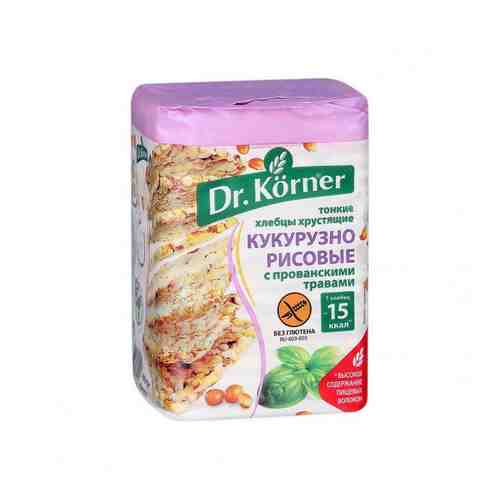 Хлебцы Dr.Korner Тонкие Кукурузно-Рисовые 100г арт. 100541841