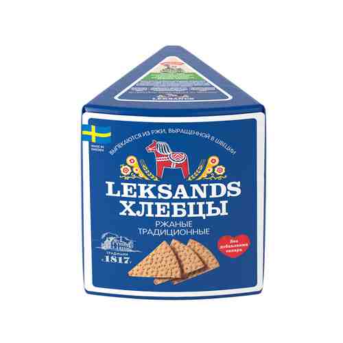 Хлебцы Leksands Ржаные Традиционные 200г арт. 101052150