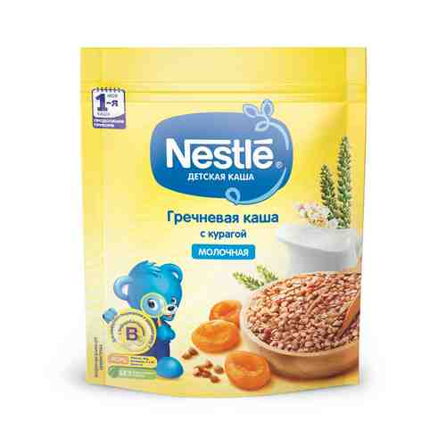 Каша Nestle Молочная Гречка Курага 220г арт. 100550894