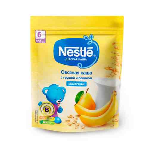 Каша Nestle Молочная Овсяная Груша Банан 220г арт. 100550915