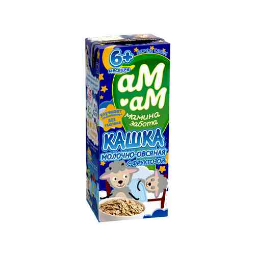 Кашка АмАм Молочно-Овсяная для Детей от 6 Месяцев 2,5% 210г арт. 101183483