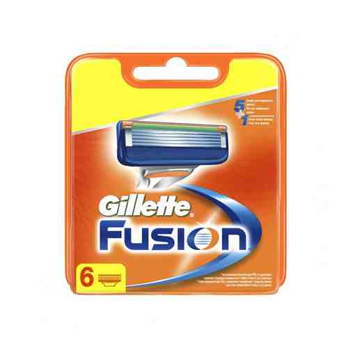 Кассеты для Бритья Gillette Fusion 6шт арт. 100603212