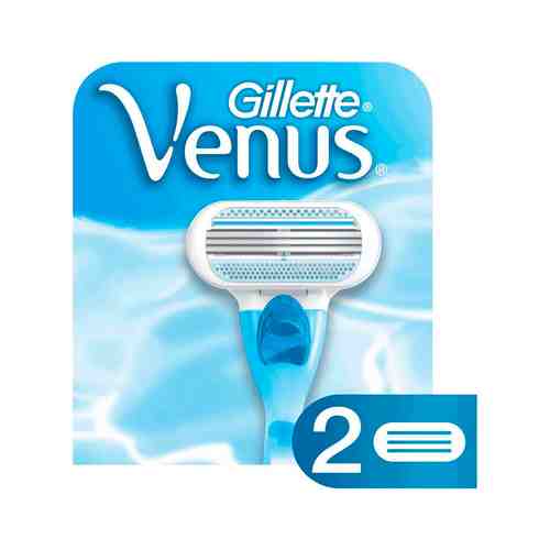 Кассеты для Бритья Gillette Venus 2шт арт. 5202123
