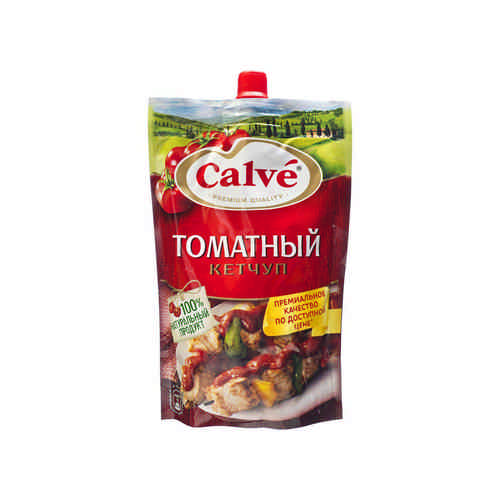 Кетчуп Calve Томатный Дой-Пак 350г арт. 180223