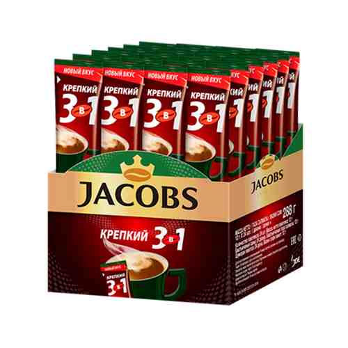 Кофе Jacobs Monarch 3в1 Крепкий 13,5г м/у арт. 173239
