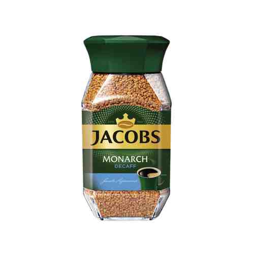 Кофе Jacobs Monarch Decaff 95г Стекло арт. 100627193