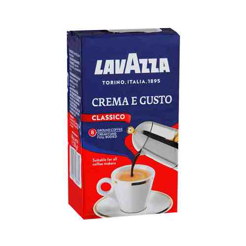 Кофе Молотый Lavazza Crema E Gusto 250г вак.уп. арт. 162714