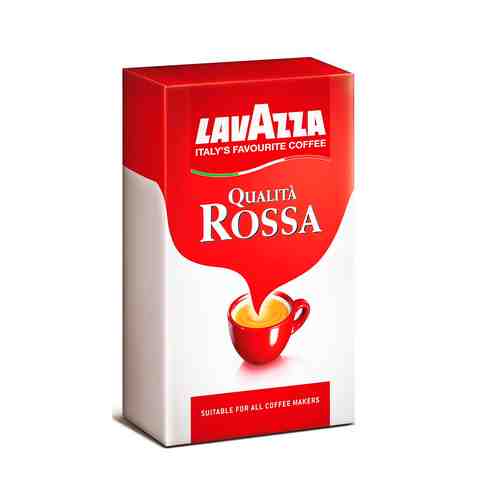 Кофе Молотый Lavazza Rossa 250г вак.уп. арт. 100207341