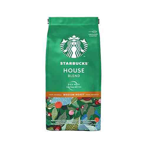 Кофе Молотый Starbucks House Blend 200г арт. 100816613
