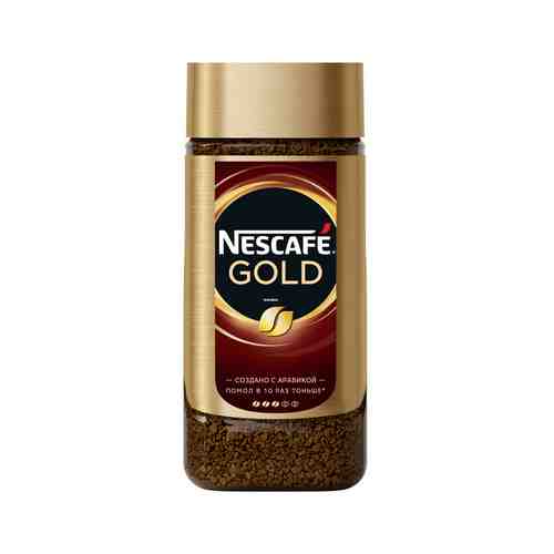 Кофе Молотый в Растворимом Nescafe Gold 190г Стекло арт. 103548