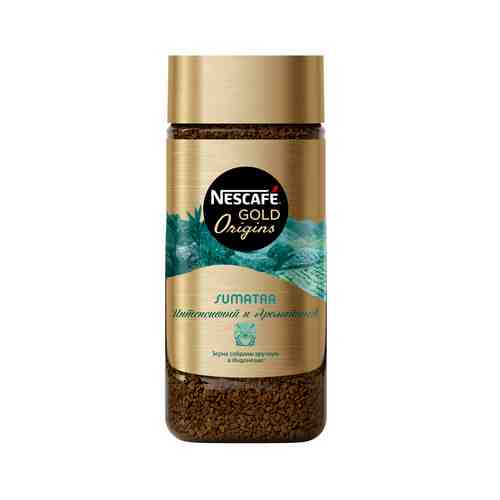Кофе Молотый в Растворимом Nescafe Gold Sumatra 85г Стекло арт. 100769642