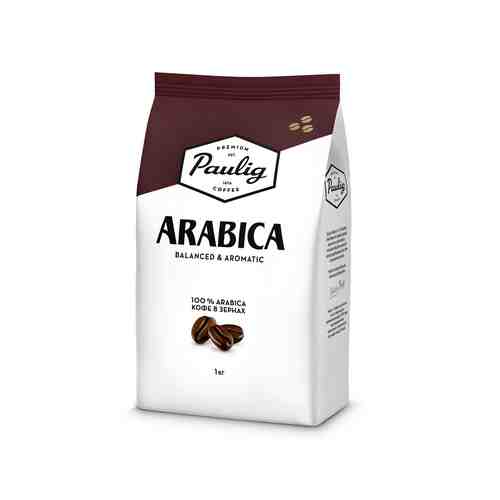 Кофе в Зернах Paulig Arabica 1кг арт. 10202486