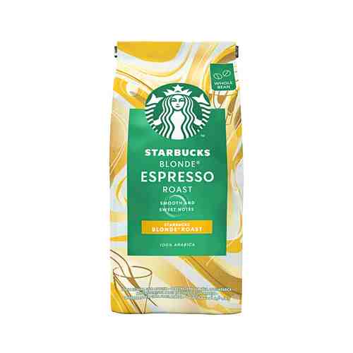 Кофе в Зернах Starbucks Blonde Espresso Roast 200г арт. 100816533