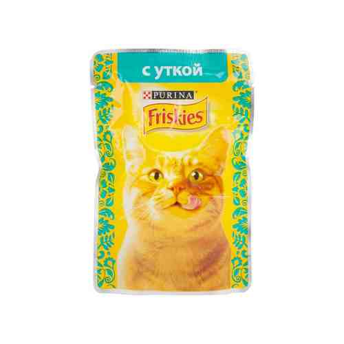 Корм для Кошек Friskies Утка в Подливке 85г арт. 100349904