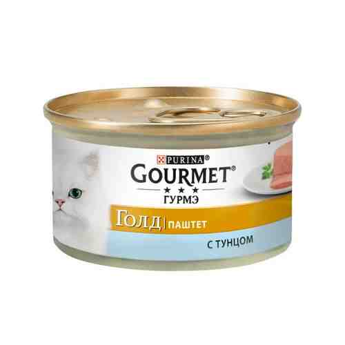 Корм для Кошек Gourmet Gold Паштет Тунец 85г арт. 120063