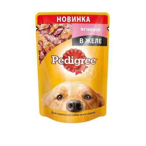 Корм Влажный для Собак Pedigree Ягненок Желе 85г арт. 100659881