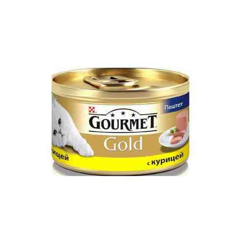 Корм Влажный Gourmet Gold для Кошек Паштет Курица 85г арт. 135072