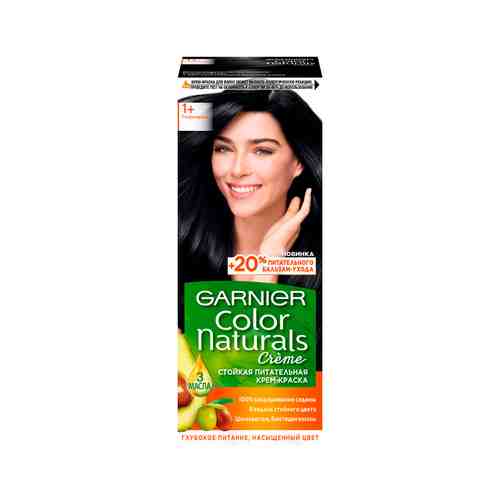 Краска для Волос Garnier Color Naturals 1+ Ультра Черный арт. 100583725