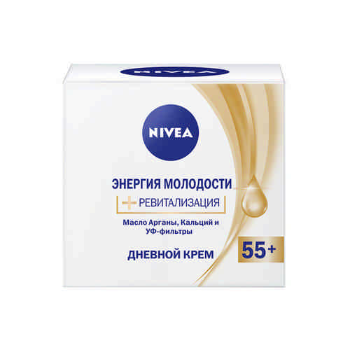 Крем для Лица Nivea Энергия Молодости Дневной 55+ 50мл арт. 100763857