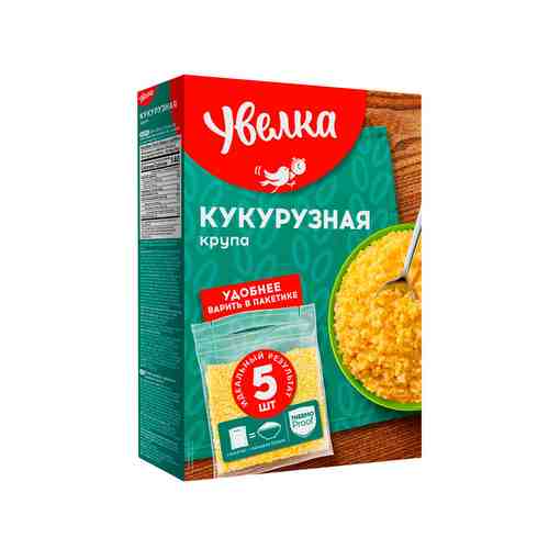 Крупа Кукурузная Увелка 5*80г арт. 2702307