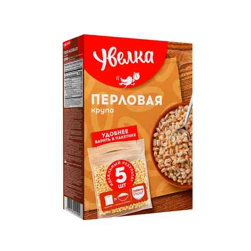 Крупа Перловая Увелка 5Х80г арт. 10206486