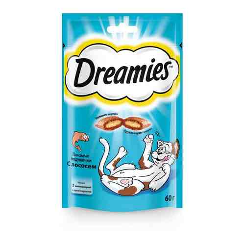 Лакомство для Кошек Dreamies Лосось 60г арт. 100073282