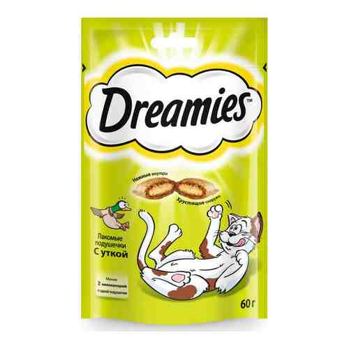 Лакомство для Кошек Dreamies Утка 60г арт. 100336169