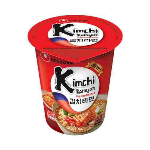 Лапша Nongshim Кимчи Рамен Стакан 75г арт. 101137604