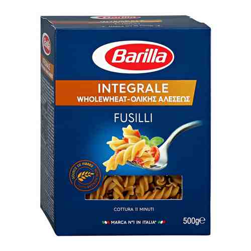 Макаронные Изделия Barilla Fusilli Цельнозерновые 500г арт. 100638394