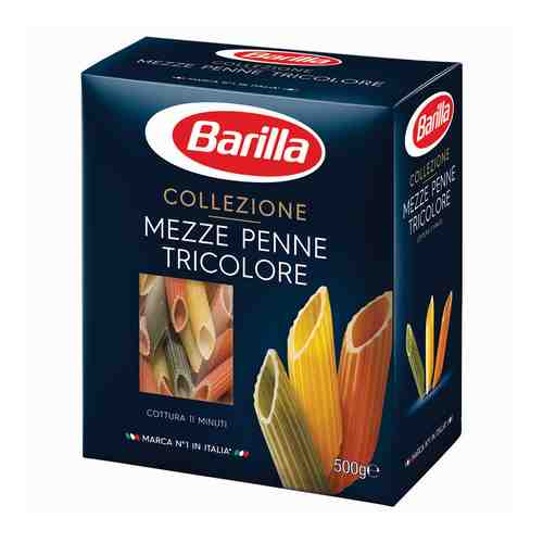 Макаронные Изделия Barilla Мецце Пенне с Томатом и Шпинатом 500г арт. 10205428