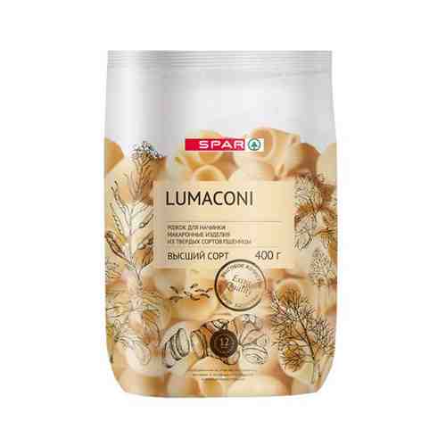 Макаронные Изделия SPAR Рожки для Начинки 400г арт. 101132205