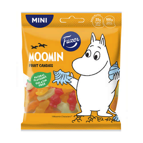 Мармелад Moomin с Фруктовыми Вкусами 80г арт. 101032052