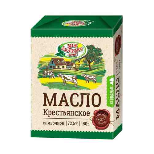 Масло Сливочное Крестьянское Любимый Город 72,5% 180г арт. 101197973