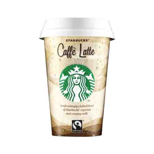 Молочный Кофейный Напиток Starbucks Caffe Latte 2,6% 220г арт. 100602181