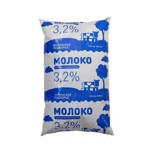 Молоко 3.2% 0.9л гост пакет арт. 100445621