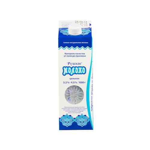 Молоко 3,2-4% Рузское Молоко 1л арт. 100537884