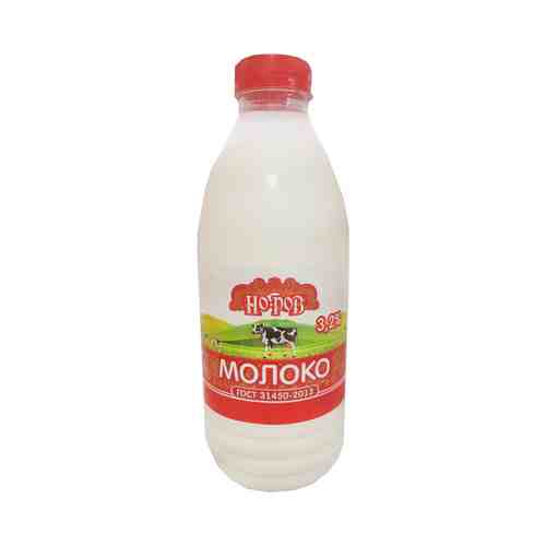 Молоко Пастеризованное Норов 3,2% 900мл пэт арт. 101107131